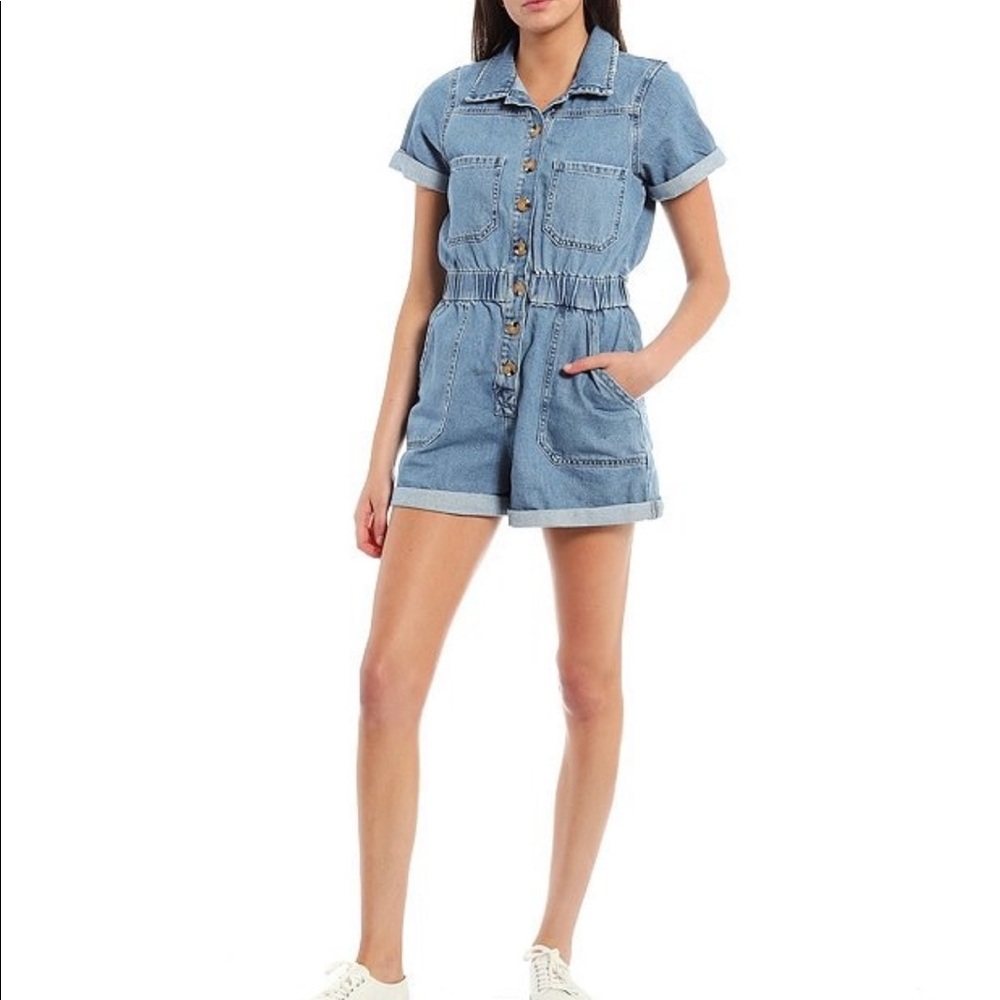 Gianni Bini Denim Romper